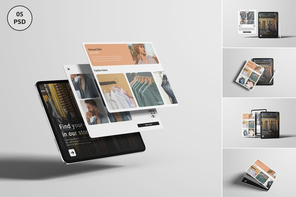 Ipad Screen Mockup（255909）-技能树